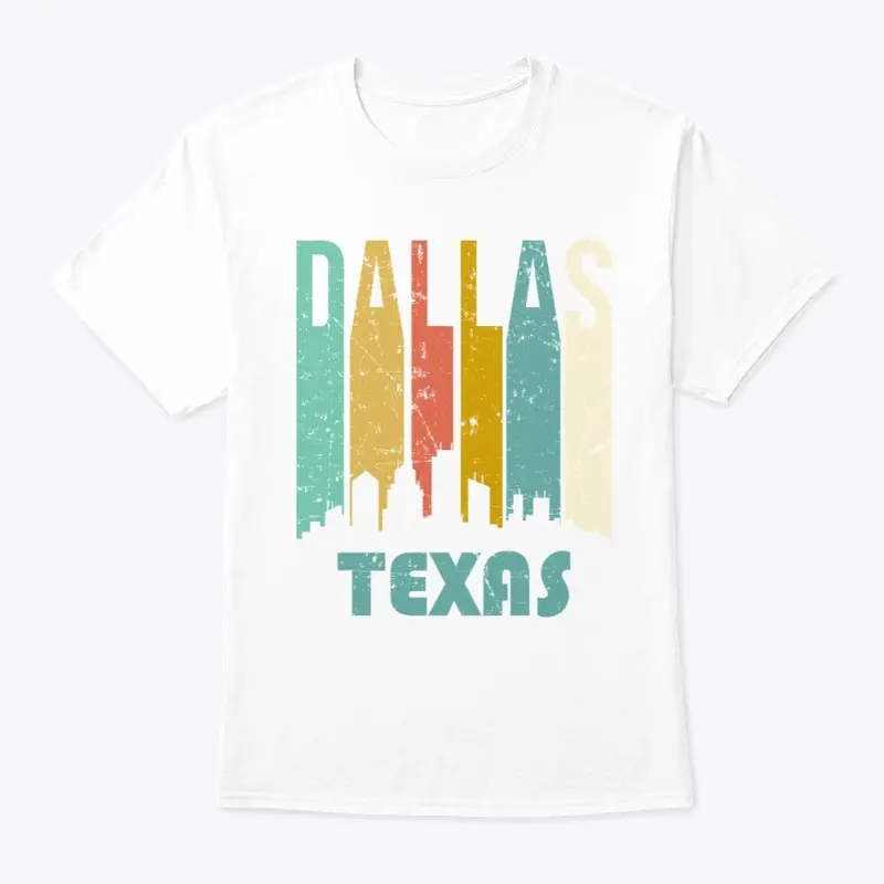 Retro Dalls Texas T-shirt