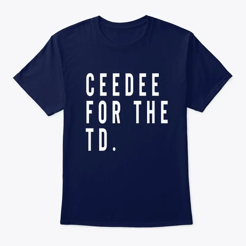 Ceedee for the TD T-shirt | Football Tee