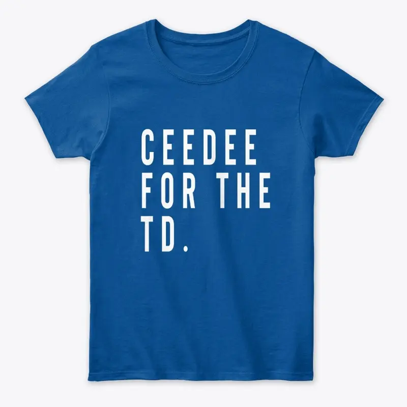 Ceedee for the TD T-shirt | Football Tee